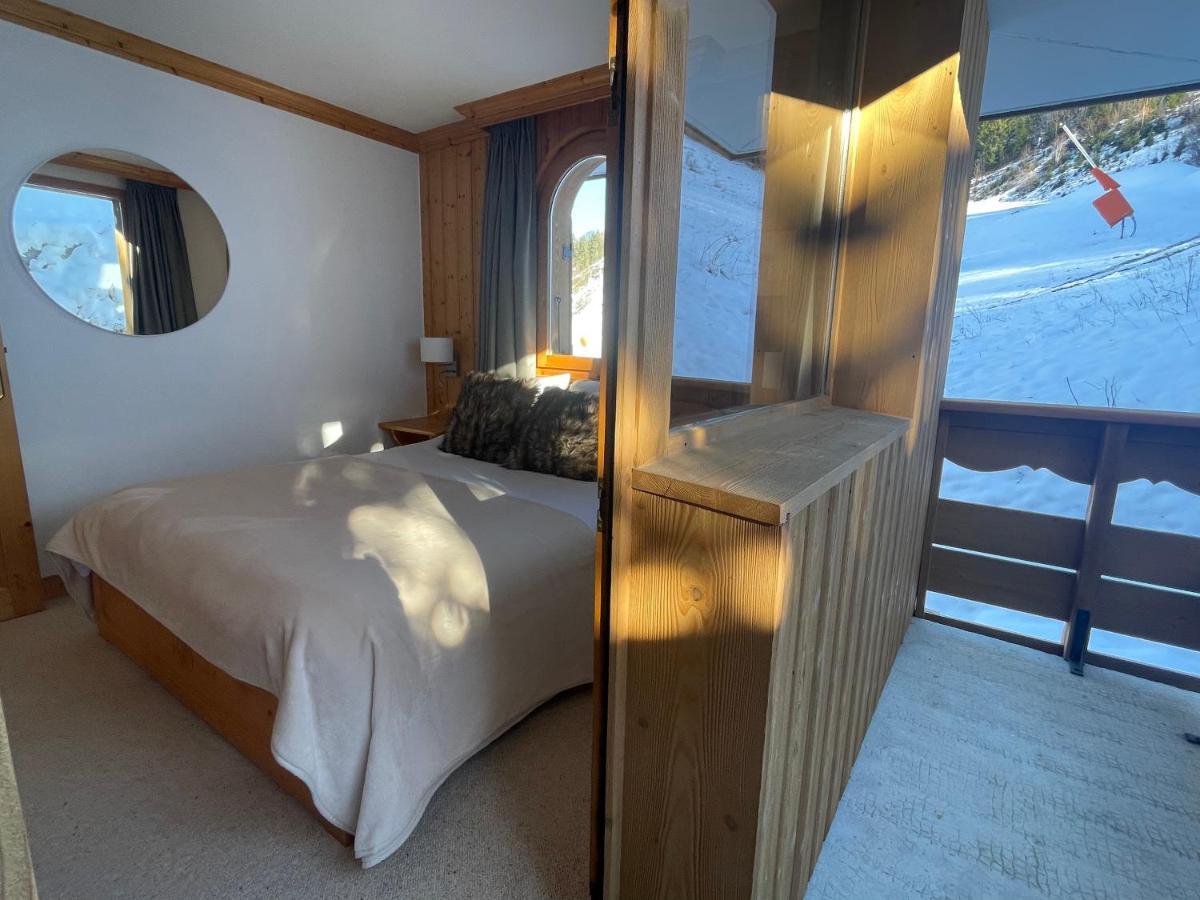 Meribel Centre La Chaudanne, Real Ski In And Out, 3 Bedrooms 2 Bathrooms Newly Renovated, Chalet L'Eperviere מראה חיצוני תמונה