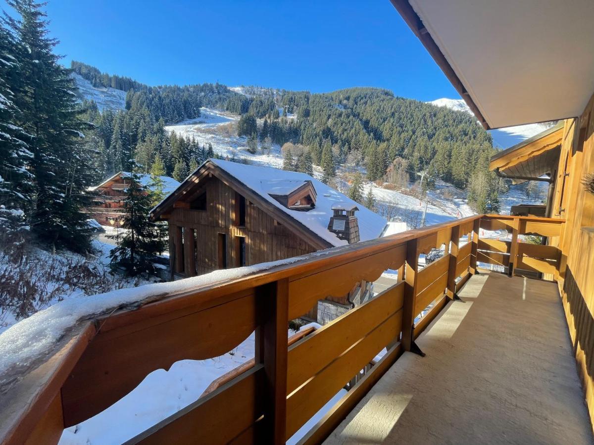 Meribel Centre La Chaudanne, Real Ski In And Out, 3 Bedrooms 2 Bathrooms Newly Renovated, Chalet L'Eperviere מראה חיצוני תמונה