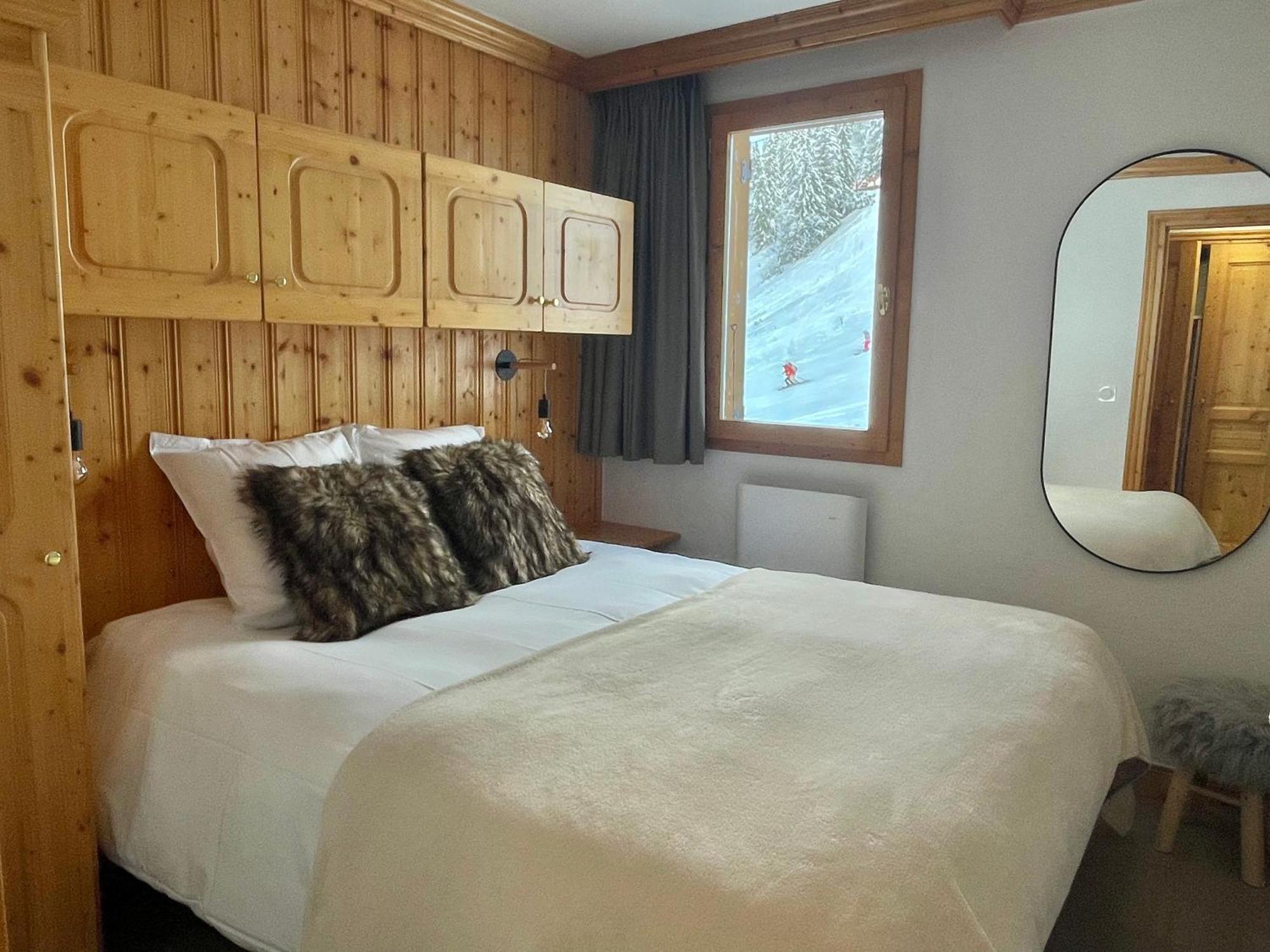 Meribel Centre La Chaudanne, Real Ski In And Out, 3 Bedrooms 2 Bathrooms Newly Renovated, Chalet L'Eperviere מראה חיצוני תמונה